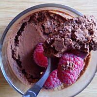 Dwuskładnikowy mus czekoladowy