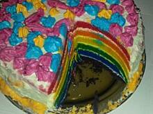 Fot. Zombi, Tęczowy tort