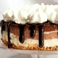 sernik potrójnie czekoladowy.... 