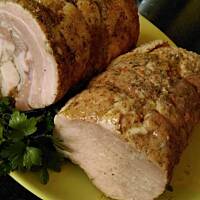 Wędliny gotowane... szynka i rolada z boczku :)