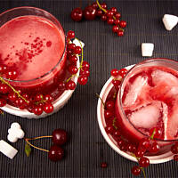 Napój wiśniowo porzeczkowy