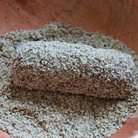 Roladki Mielone w Orzechowej panierce