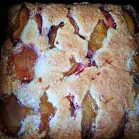 Tarta z owocami (śliwkami) i migdałami- frangipane tart