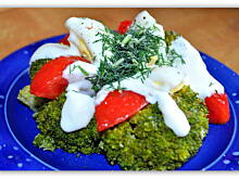 Fot. babcia Małgosia, Sałatka brokułowa Babci Małgosi 