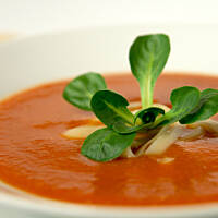 Zupa pomidorowa z soczewicą