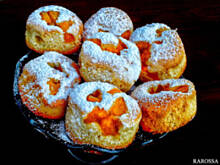 Fot. Olkka, Muffinki z brzoskwiniami 