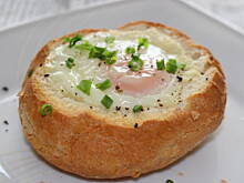 Fot. Kobi1704, Jajko sadzone w bułce