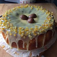 Ciasto pomarańczowe puszyste