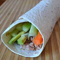 Wraps z tuńczykiem- szybkie, zdrowe śniadanie