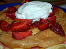 Fot. babcia Małgosia, Omlet z owocami babci Małgosi