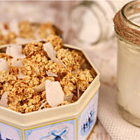 Granola kokosowa