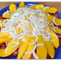 indyjska sałatka z mango wg babci Małgosi