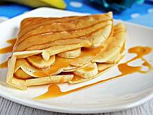 Fot. Mloda, Naleśniki z toffi i bananami