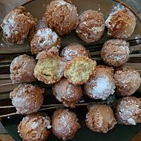 Pączusie z mąki migdałowej i kokosowej