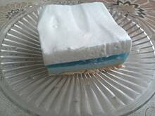 Fot. slodkokwasnakuchnia, Ciasto Królowa Śniegu bez pieczenia