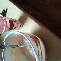 Oładki z jabłkami na zsiadłym mleku