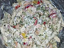 Fot. ekkore, Sałatka kurczakowo-makaronowa