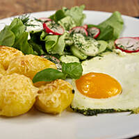 Pieczynki ziemniaczynki serowe