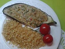 Fot. ja-żaba, Bakłażan faszerowany serem