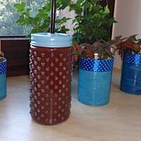 Koktajl z buraka, truskawek, banana, jęczmienia 