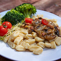 Kopytka z ciasta jogurtowego