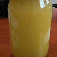 słoneczny koktajl: melon, cytryna i pomarańcza 