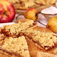 Kruchy placek różany - wypieki codzienne