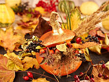 Fot. Wkn, Jak zrobić jesienny bukiet w dyni