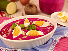 Fot. Wkn, Chłodnik buraczkowy mocno chrupiący