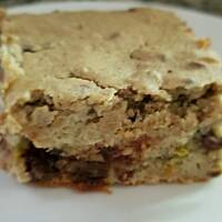 Ciasto z ciecierzycy z owocami