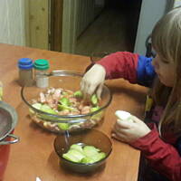 brukselka z boczkiem