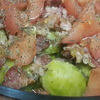 brukselka z boczkiem