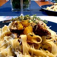 Tagliatelle z borowikami