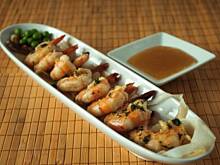 Fot. Anna Ewa Maria, Krewetki tygrysie na rzepie słodko-kwaśnej