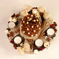 Stroiki na świąteczny stół