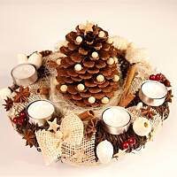 Stroiki na świąteczny stół