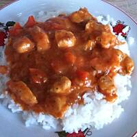 Filet z kurczaka w sosie pomidorowym