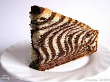 Fot. smakoszka23, Ciasto Zebra