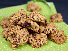 Fot. Wkn, Ciasteczka owsiane z czekoladą