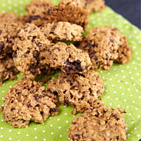 Ciasteczka owsiane z czekoladą