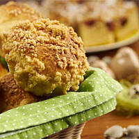 Drożdżowe babeczki