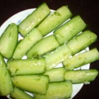 Ogórki małosolne- zimowe, na szybko