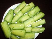 Fot. majolika, Ogórki małosolne- zimowe, na szybko