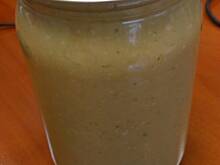 Fot. Wróbelek, Koktajl z mango, banana i płatków owsianych