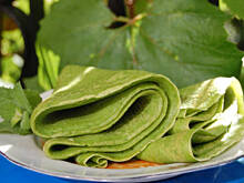 Fot. kasinteks, Zielone naleśniki ze szpinakiem