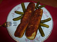 Fot. iwett, Krokiety ziemniaczane z farszem.