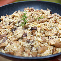 Risotto borowikowo-maślakowe