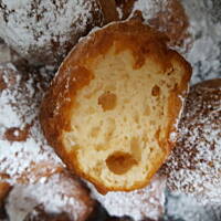 Mini pączki z serka homogenizowanego