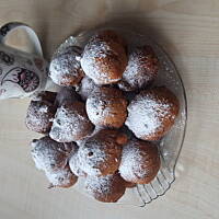 Mini pączki z serka homogenizowanego