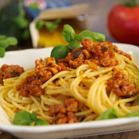 Popisowy sos do spaghetti niezupełnie bolognese